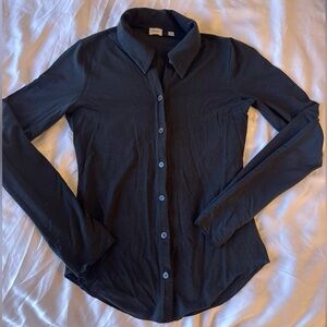 Wilfred Free (Aritzia) Pose Long Sleeve - Black - Small